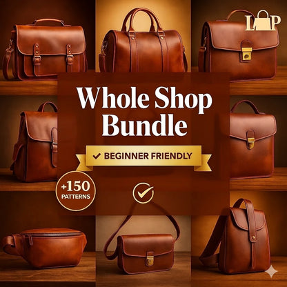 leather patterns, leather bag patterns, leather wallet pattern, leathercraft patterns, leather templates, leather sewing patterns, beginner leathercraft, leather bag template, leather backpack pattern, leather tote bag pattern, leather crossbody bag pattern, leather satchel pattern, leather fanny pack pattern, leather duffel bag pattern, DIY leather bag, printable leather patterns, PDF leather pattern, DXF leather pattern, CNC leather pattern, laser cut leather pattern, handmade leather bag pattern, leather